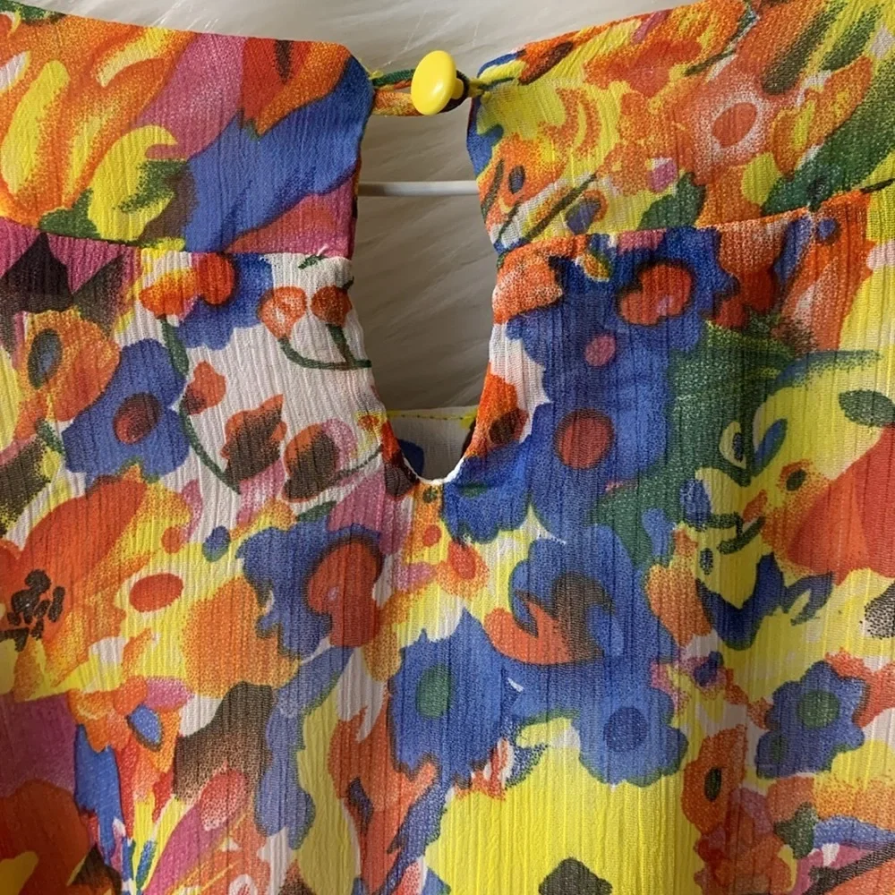 JUSTICE FLORAL DRESS